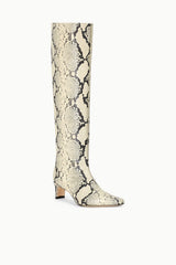WALLY BOOT WHITE SNAKE - STAUD sale