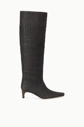 WALLY BOOT ESPRESSO WOVEN - STAUD for sale