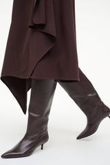 SEBASTIAN KITTEN HEEL BOOT ESPRESSO - STAUD online