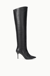 SEBASTIAN OVER THE KNEE BOOT BLACK - STAUD for sale