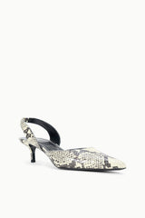 SEBASTIAN SLINGBACK WHITE SNAKE - STAUD US