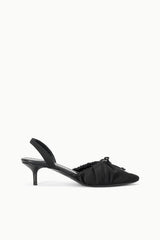 ALBA BALLET SLINGBACK BLACK SATIN - STAUD near me