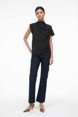 DAVINA TOP BLACK - STAUD sale