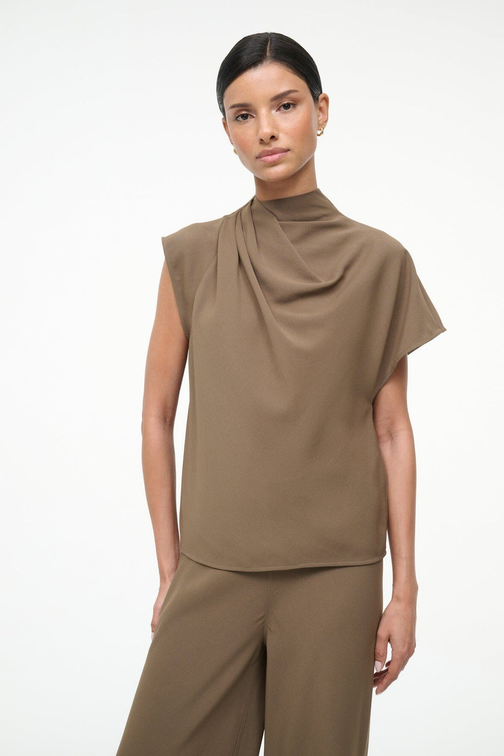 DAVINA TOP TRUFFLE - STAUD online