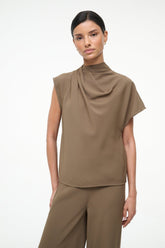 DAVINA TOP TRUFFLE - STAUD online