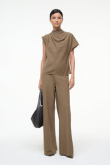 DAVINA TOP TRUFFLE - STAUD online
