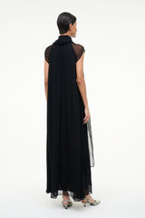 CAMILLA MAXI DRESS BLACK - STAUD online