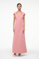 INGRID DRESS ROSEWATER - STAUD sale