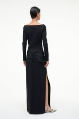HOLLAND DRESS BLACK - STAUD US