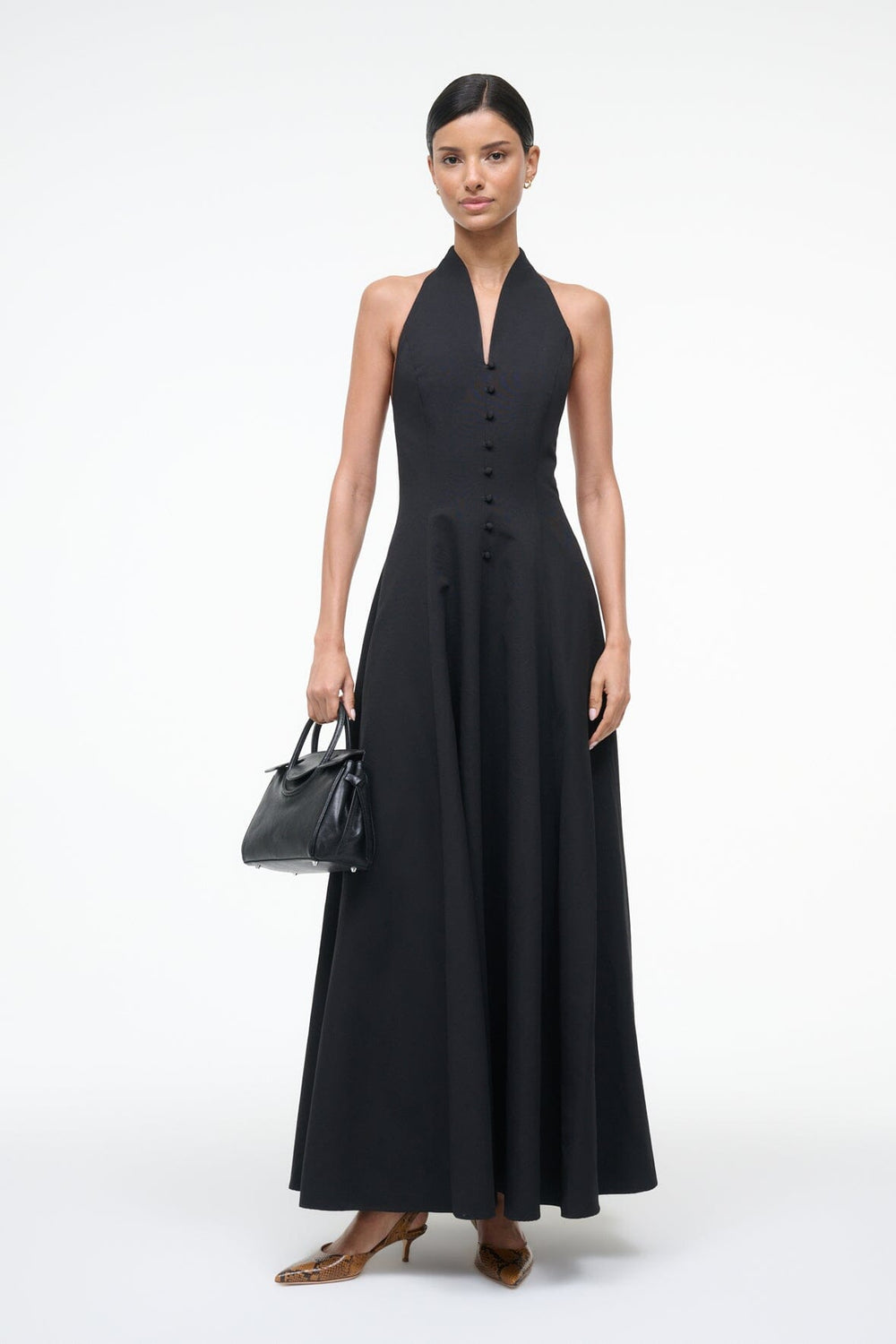 STELLA DRESS BLACK - STAUD for sale