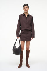 CYNTHIA DRESS EARTH - STAUD US