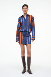CYNTHIA DRESS RAILROAD STRIPE - STAUD near me