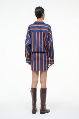 CYNTHIA DRESS RAILROAD STRIPE - STAUD near me