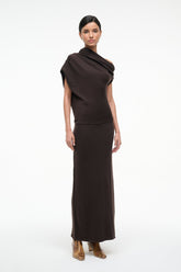 MABEL DRESS EARTH - STAUD outlet