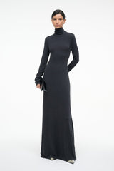 VANYA DRESS CHARCOAL - STAUD outlet
