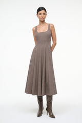 WELLS DRESS HOUNDSTOOTH - STAUD near me
