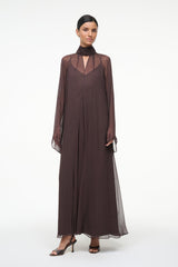 ESTHER MAXI DRESS EARTH - STAUD US