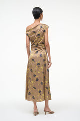 PHARE SILK DRESS VINTAGE FLORAL - STAUD online