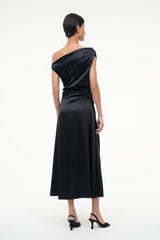 PHARE SILK DRESS BLACK - STAUD near me