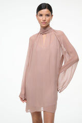 ESTHER MINI DRESS TAUPE - STAUD for sale