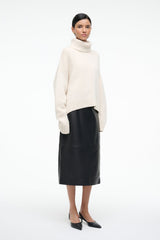 BETSY CASHMERE SWEATER IVORY - STAUD online