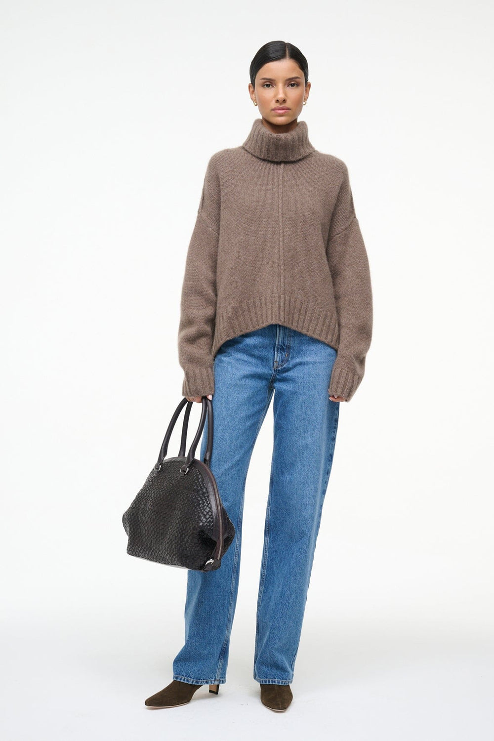 BETSY CASHMERE SWEATER TRUFFLE - STAUD near me