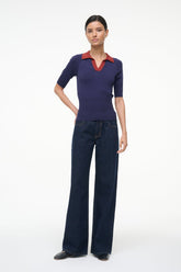 GENE TOP NAVY SANGRIA - STAUD online