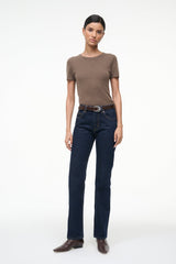 EASY CASHMERE TEE TRUFFLE - STAUD US