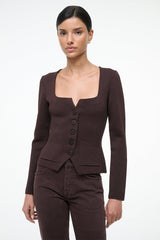 RACHELA TOP EARTH - STAUD online