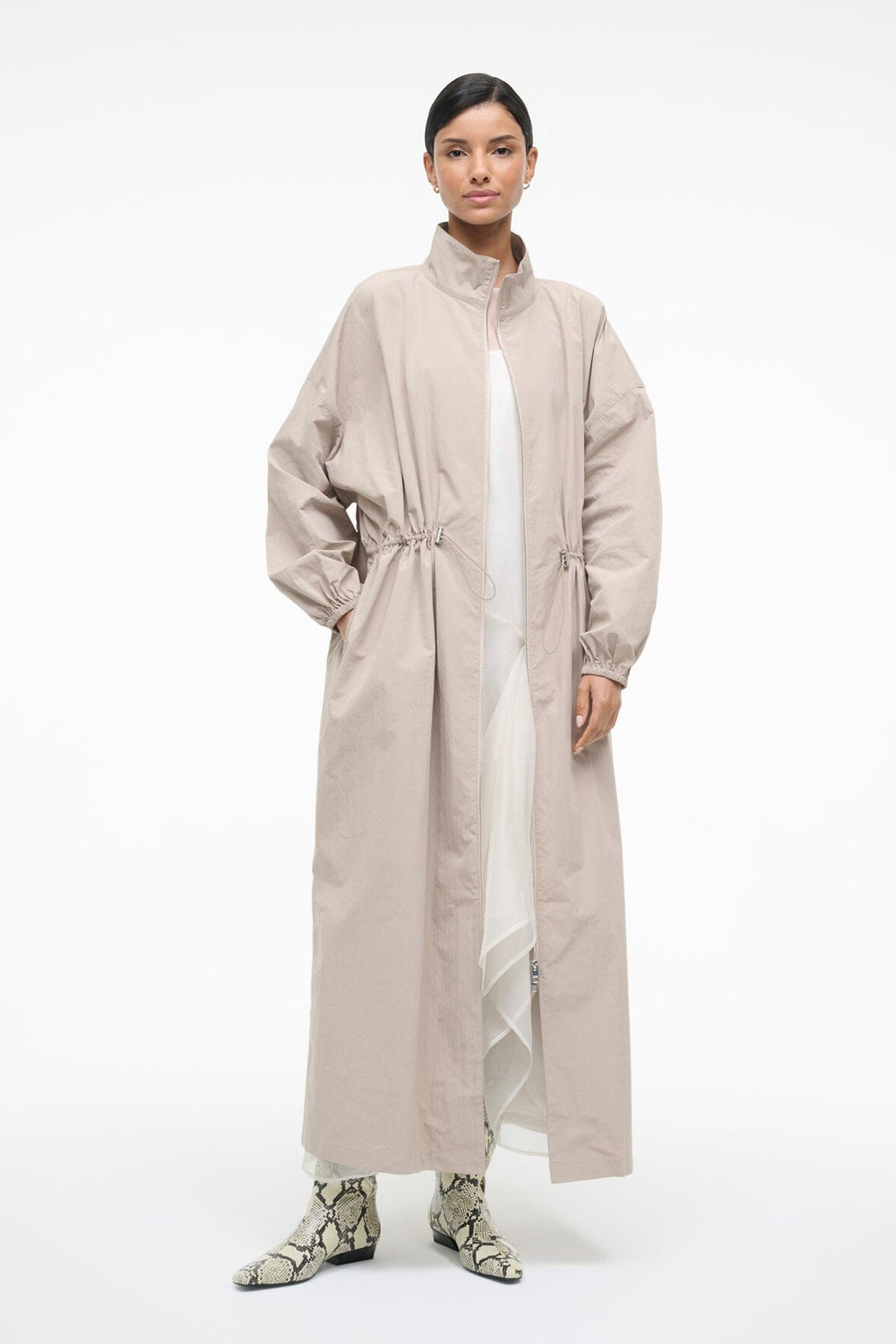 QUINN COAT FAWN - STAUD US