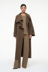 NOAH COAT TAUPE - STAUD for sale