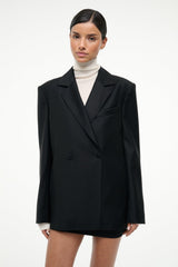 CONRAD BLAZER BLACK - STAUD outlet