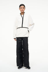 GRAF PULLOVER IVORY BLACK - STAUD online