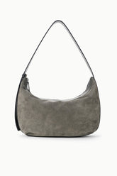 LARGE DEMY SHOULDER BAG STORM SUEDE - STAUD sale