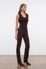 TEDDY STRAIGHT JEAN EARTH - STAUD online