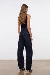 JACKSON BARREL JEAN INDIGO - STAUD sale