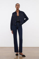 GLEN DENIM JACKET INDIGO - STAUD outlet