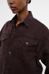 GLEN DENIM JACKET EARTH - STAUD near me