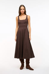 WELLS DRESS EARTH - STAUD sale