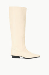 WALLY FLAT BOOT CREAM - STAUD outlet