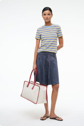 KNIGHT SHORT CHAMBRAY - STAUD outlet