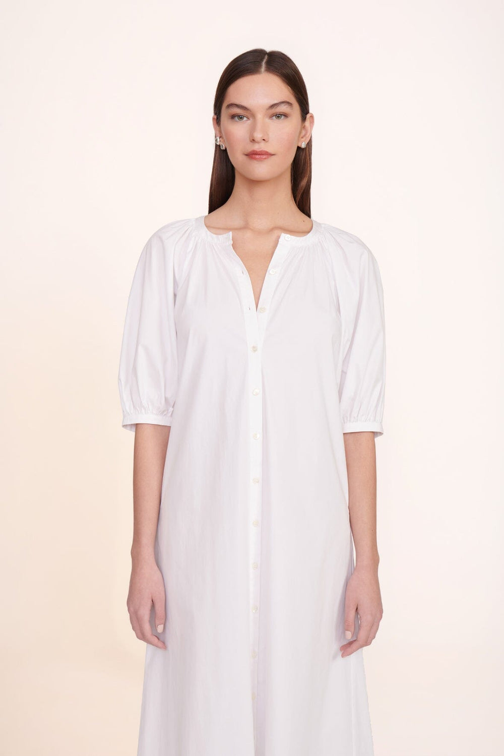 VINCENT DRESS WHITE - STAUD sale