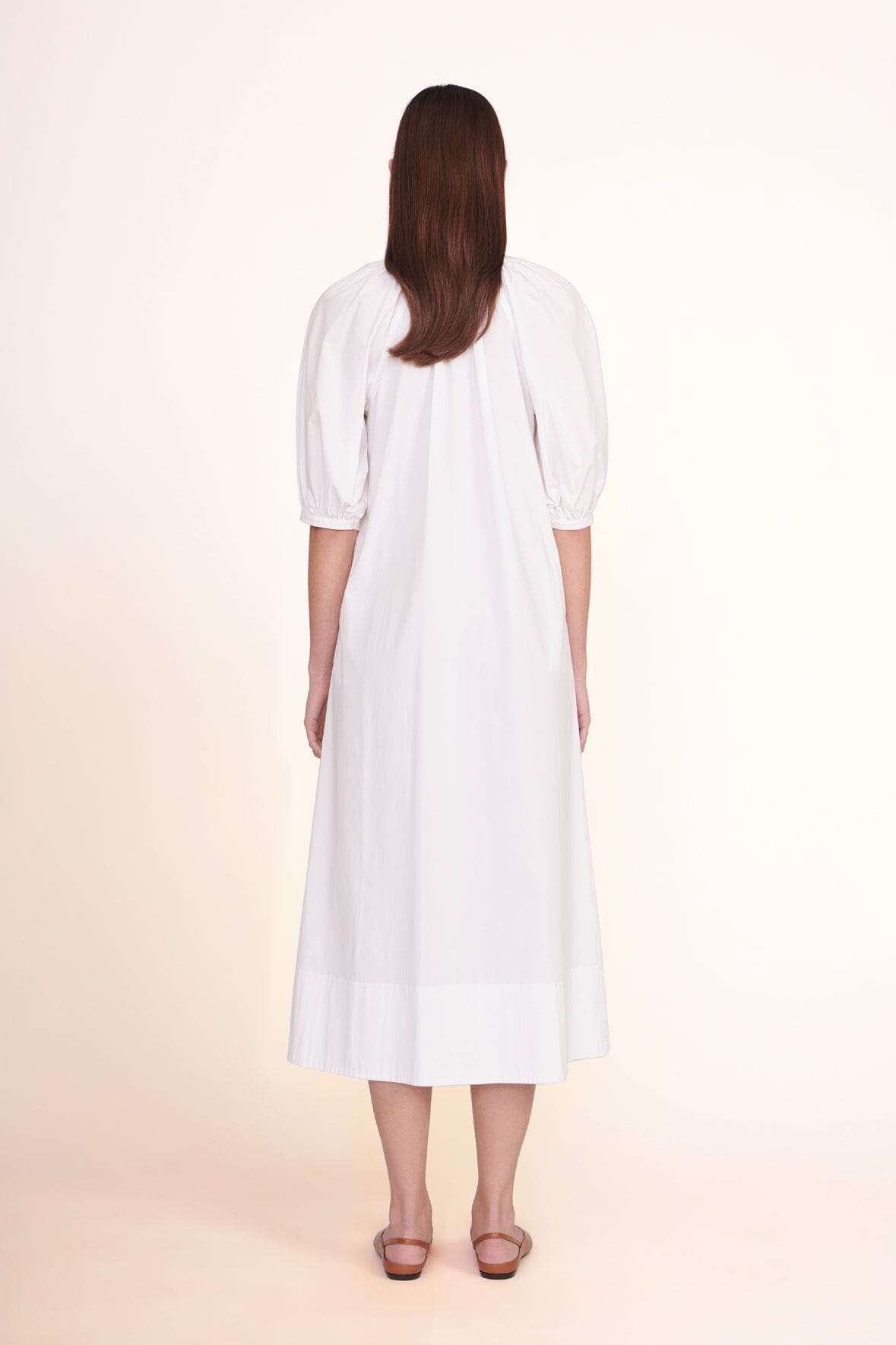 VINCENT DRESS WHITE - STAUD sale