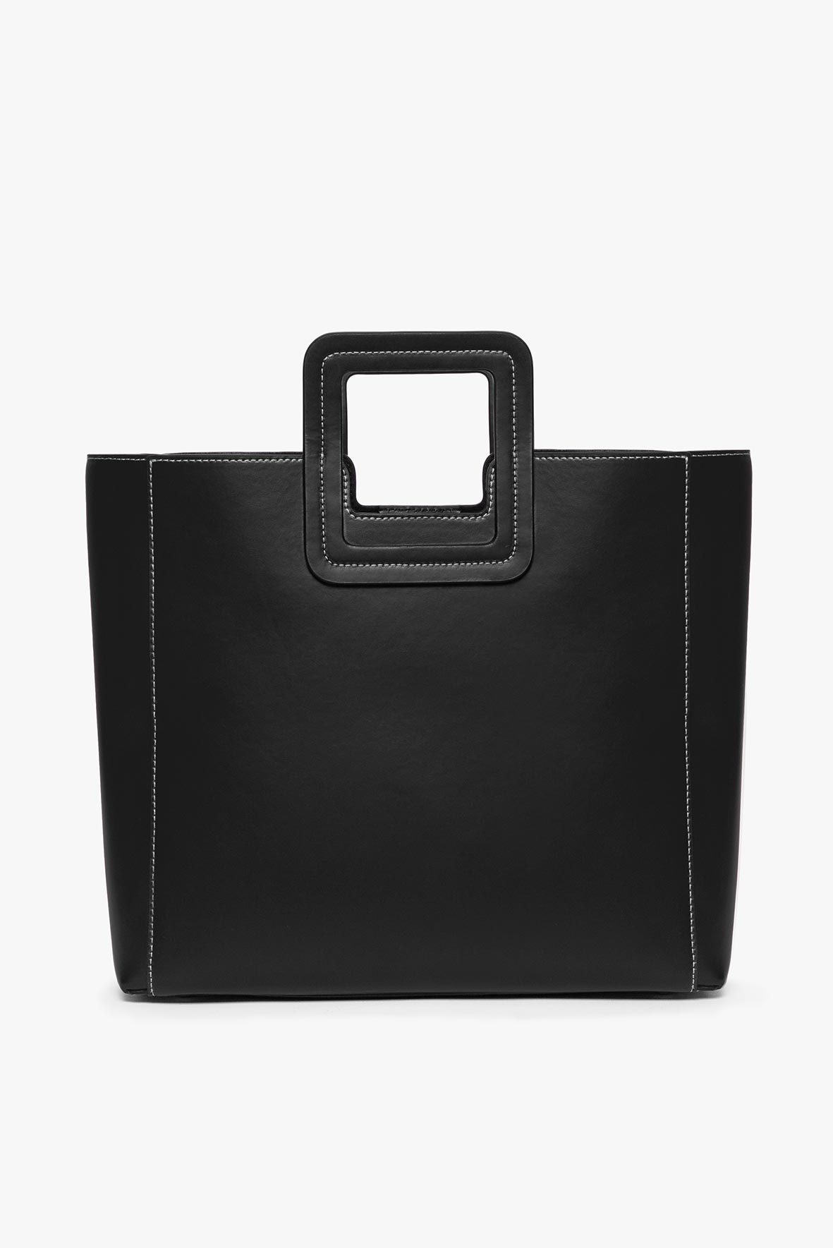 SHIRLEY LEATHER BAG BLACK - STAUD near me
