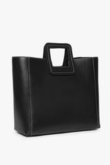 SHIRLEY LEATHER BAG BLACK - STAUD near me