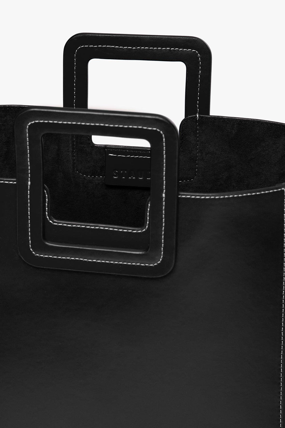 SHIRLEY LEATHER BAG BLACK - STAUD near me