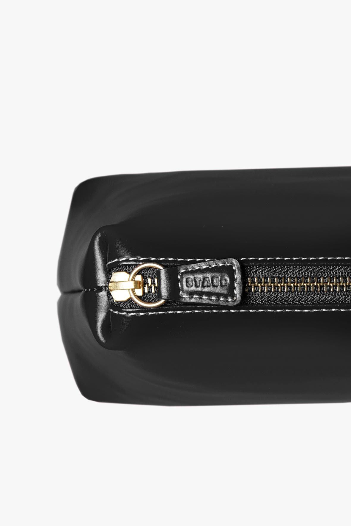 SHIRLEY LEATHER BAG BLACK - STAUD near me