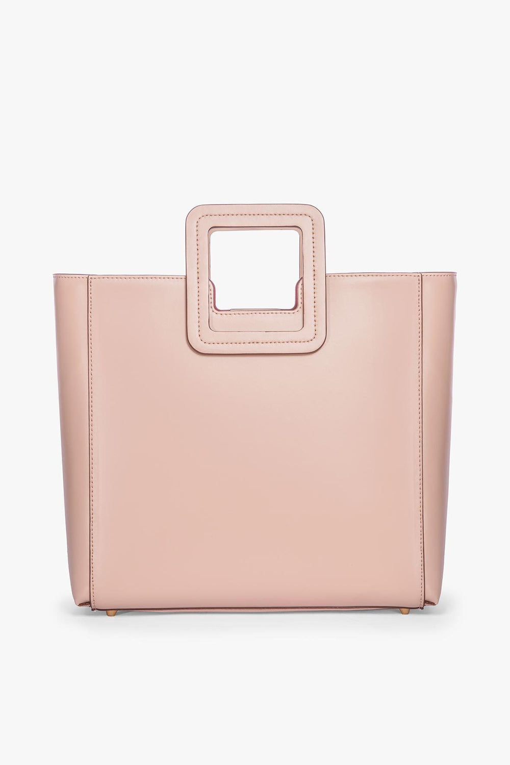 SHIRLEY LEATHER BAG BLUSH - STAUD online