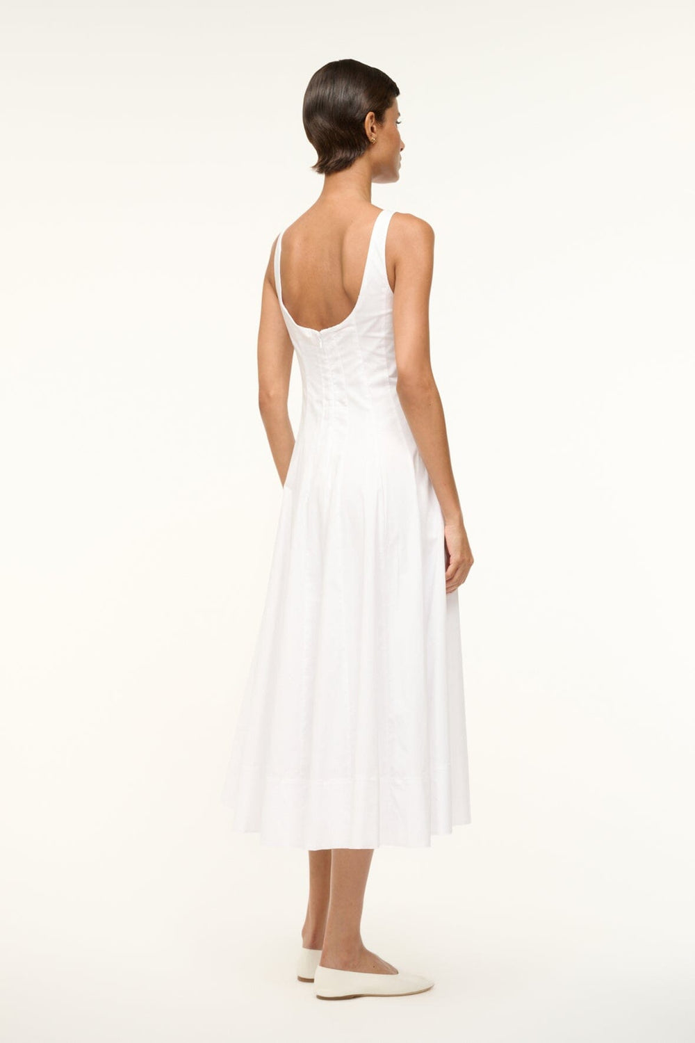 WELLS DRESS WHITE - STAUD online