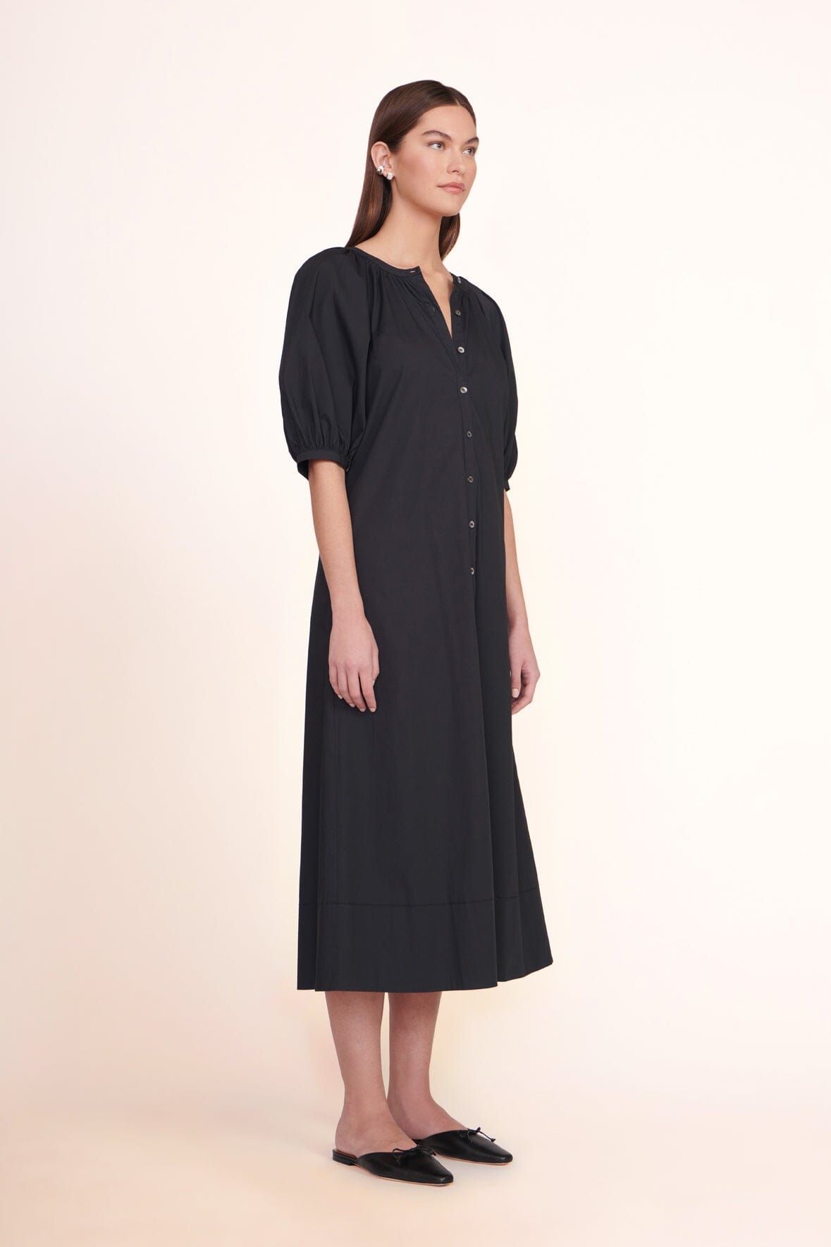 VINCENT DRESS BLACK - STAUD near me